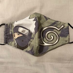 Naruto Shippuden Hatake Kakashi Adjustable Fabric Face Mask